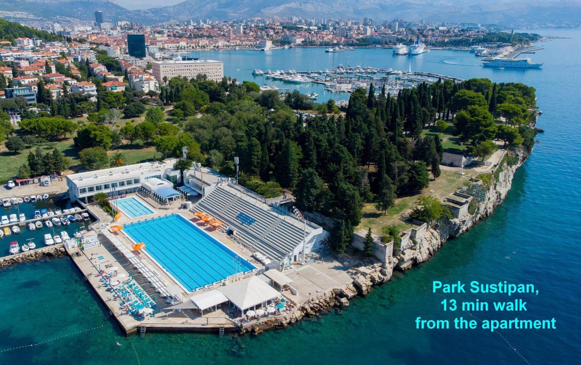 Adriatic Retreat Meje, 4 Min Walk To The Beach Split Exterior photo